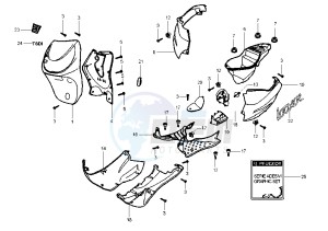 LOOXOR TSDI - 50 cc drawing BODY