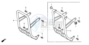 TRX90 SPORTRAX 90 drawing CARRY PIPE