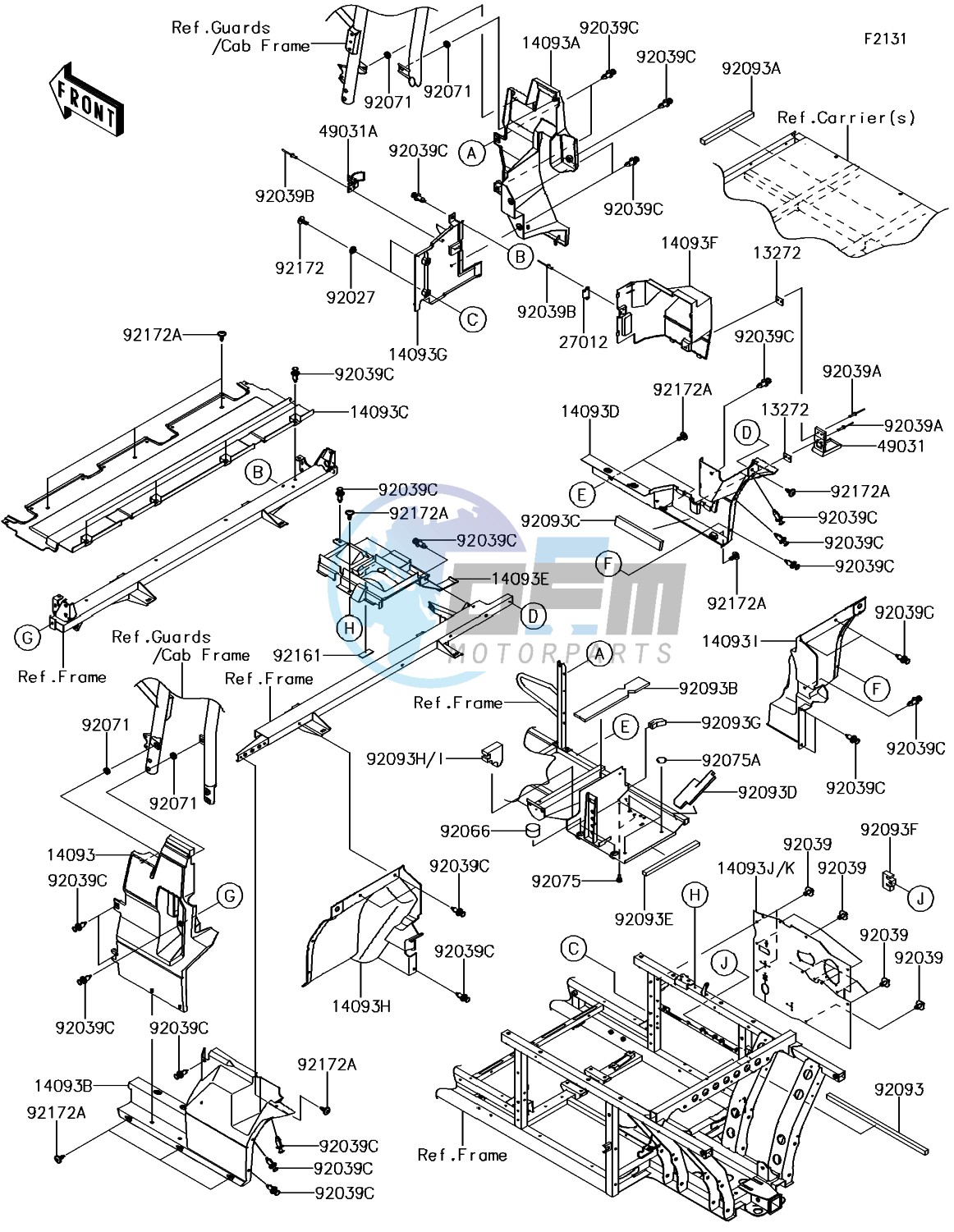 Frame Fittings(Rear)