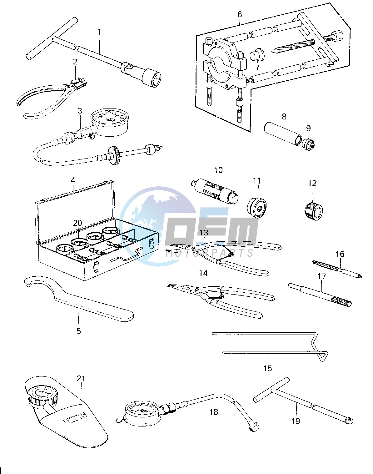 SPECIAL SERVICE TOOLS "A" -- 80 H1- -