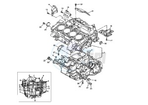 FJR 1300 drawing CRANKCASE