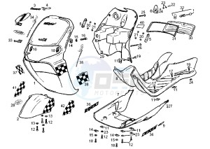 ATLANTIS LC - 50 cc drawing FRONT BODY