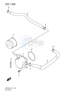 GSR750Z ABS EU drawing OIL COOLER