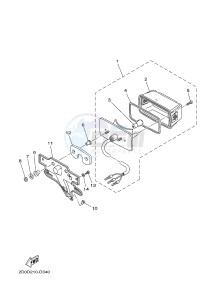 YB125 (2CS8) drawing TAILLIGHT