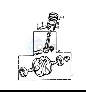 NH-T 125I (MG12B1-EU) (L9-M0) drawing CRANK SHAFT PISTON