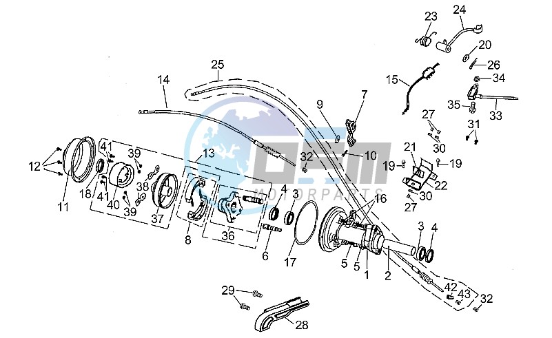 Rear brake