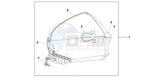 CBF1000FAB drawing 45L TOP BOX COOL WHITE