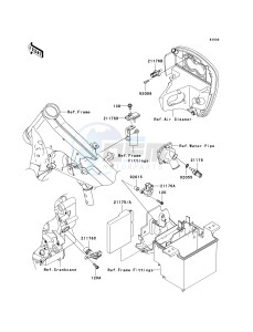 VN 900 D[VULCAN 900 CLASSIC LT] (6F-9F) D7F drawing FUEL INJECTION