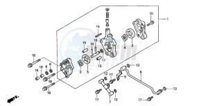 TRX350FM RANCHER 4X4S drawing OIL PUMP