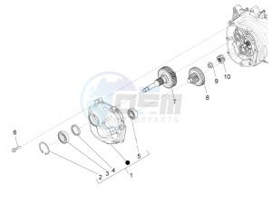 X10 350 4t 4v ie e3 drawing Reduction unit