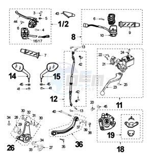 FIGHT FR drawing BRAKE SYSTEM