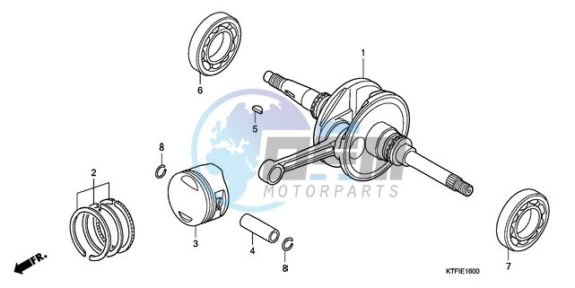 CRANKSHAFT/PISTON