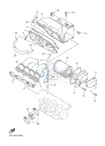 FJR1300A FJR1300A ABS (1MCG 1MCH) drawing INTAKE