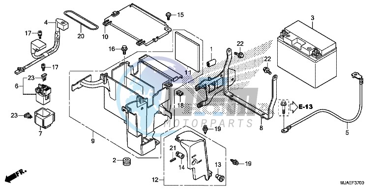 BATTERY (VT750C2B/ C)