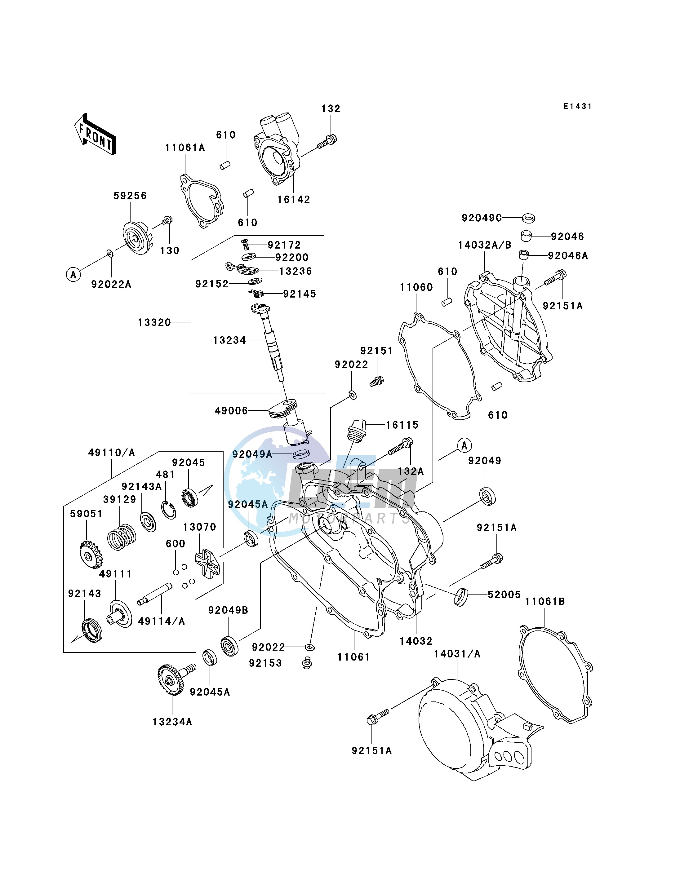 ENGINE COVER-- S- -