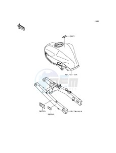 Z250SL_ABS BR250FFF XX (EU ME A(FRICA) drawing Labels