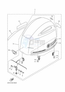 F175AETL drawing FAIRING-UPPER