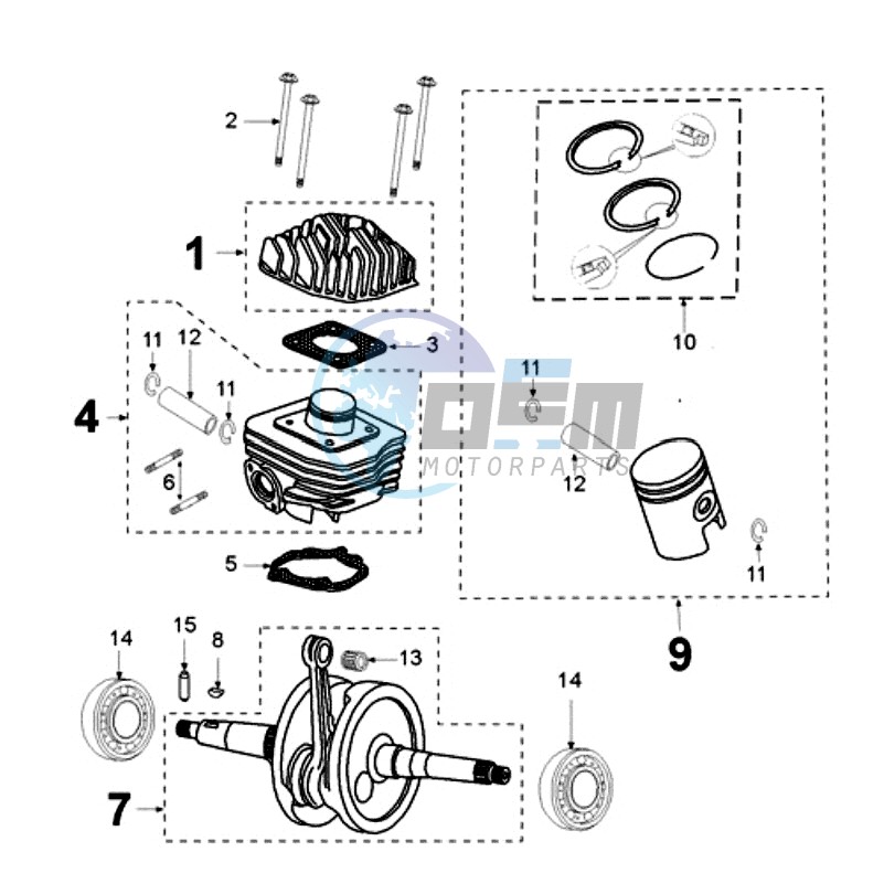 CRANKSHAFT CAST IRON