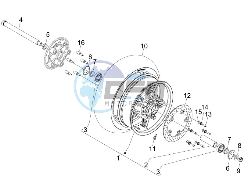 Rear Wheel