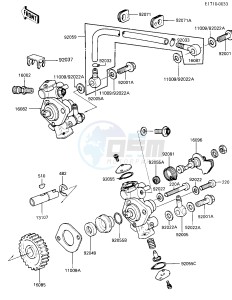 KE 100 B [KE100] (B1-B5) [KE100] drawing OIL PUMP