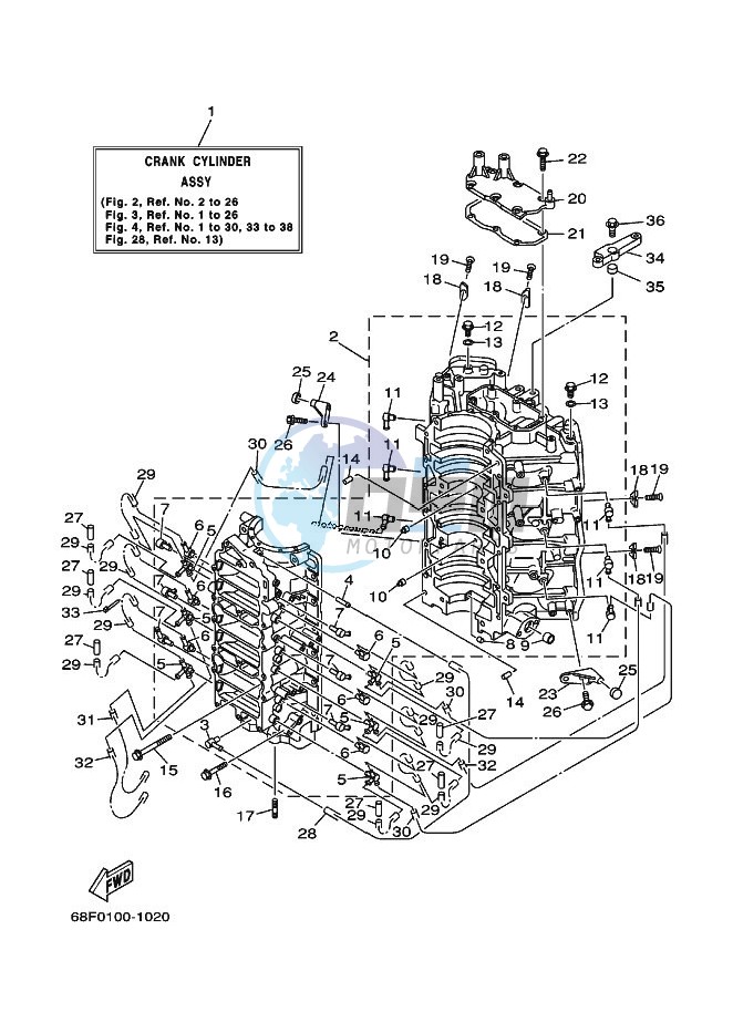 CYLINDER--CRANKCASE