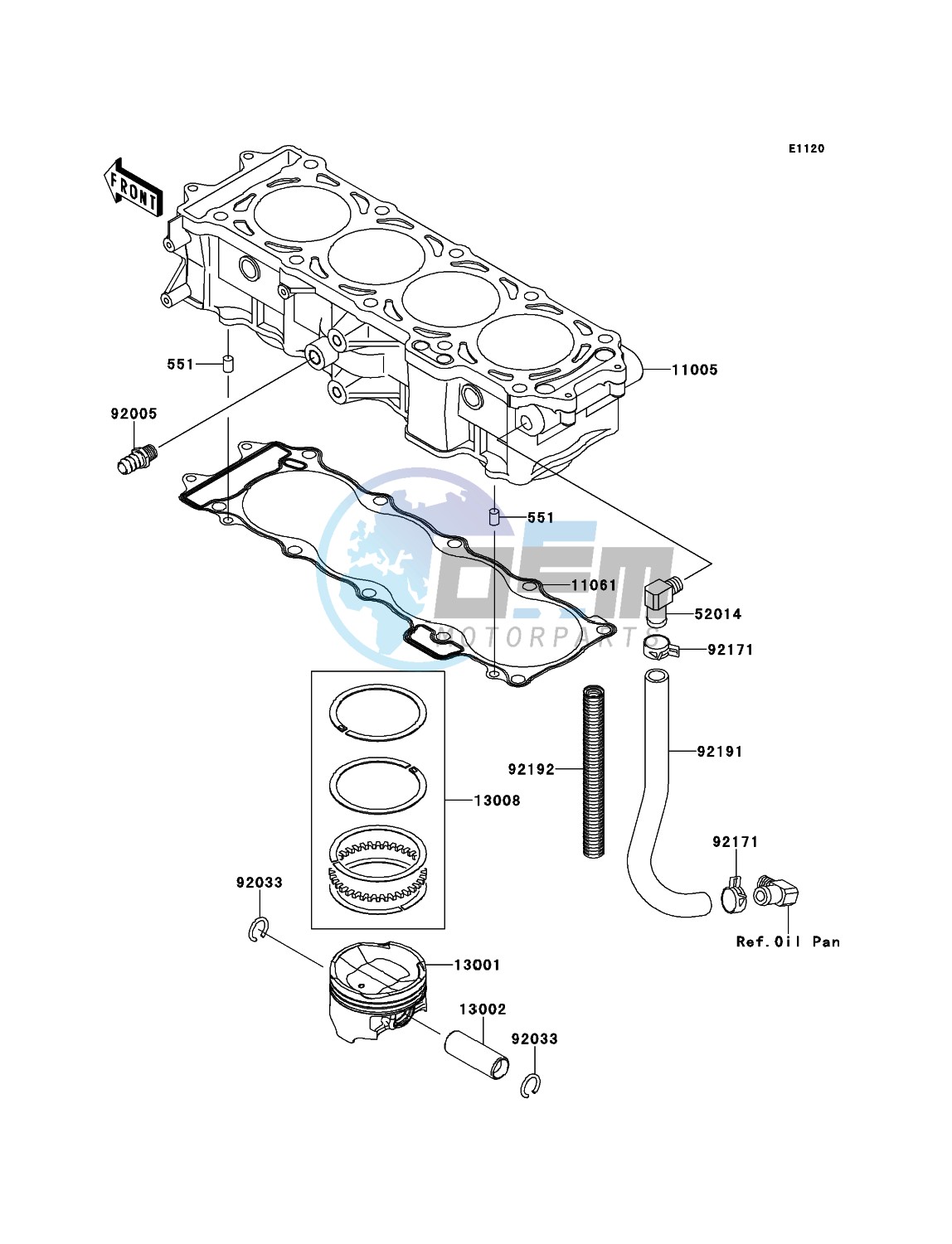 Cylinder/Piston(s)