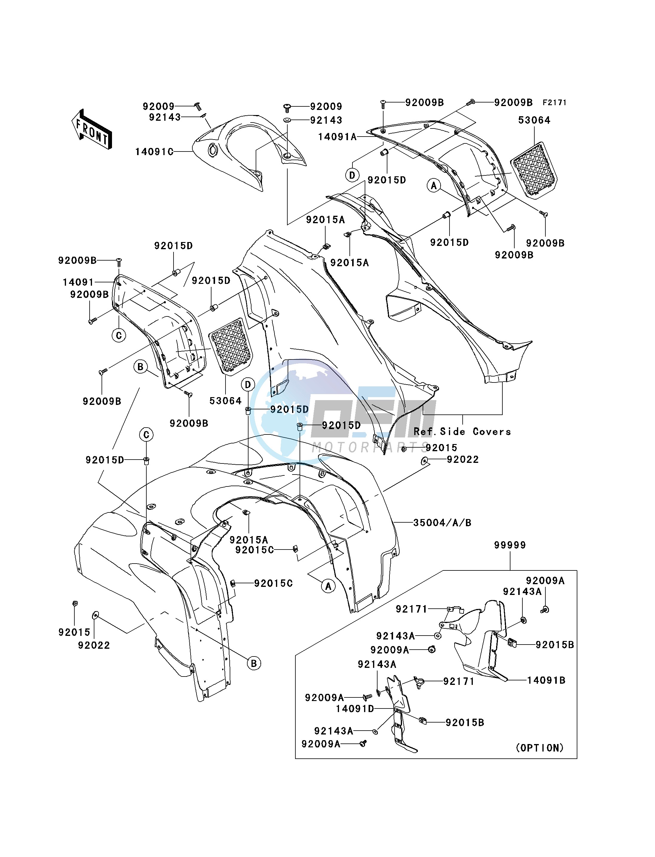 FRONT FENDER-- S- -