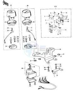 F11 (-A) 250 drawing METERS_IGNITION SWITCH