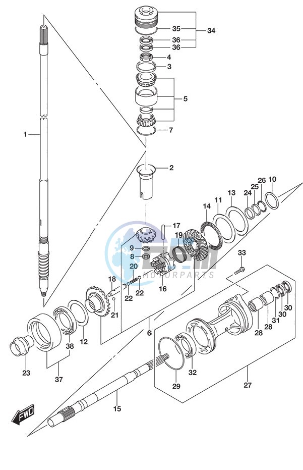 Transmission (C/R) (Model: ZG)