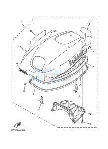 40XMHL drawing TOP-COWLING