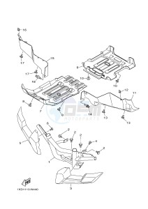 YXM700E YXM700PF VIKING EPS (1XPR) drawing GUARD