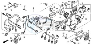 CBF1000S drawing WIRE HARNESS