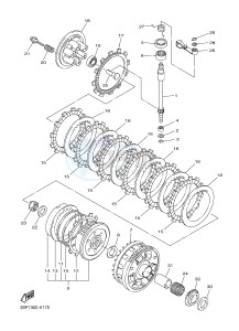 FZ8-SA FZ8 FAZER (ABS) 800 (1BD2) drawing CLUTCH