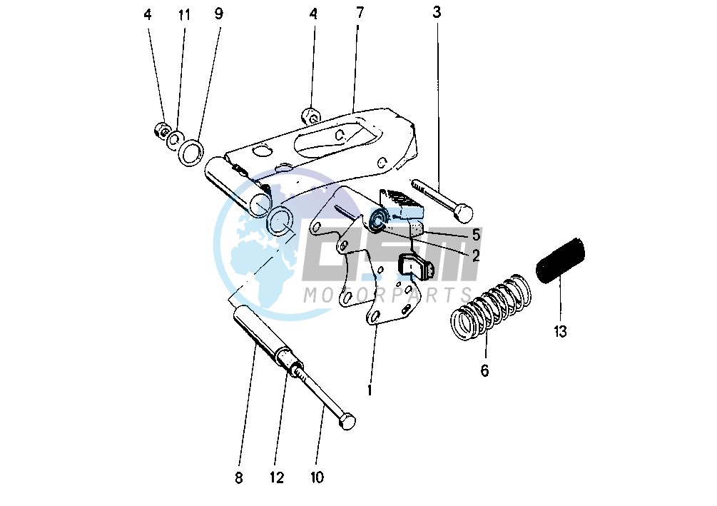 ENGINE BRACKET MVLM