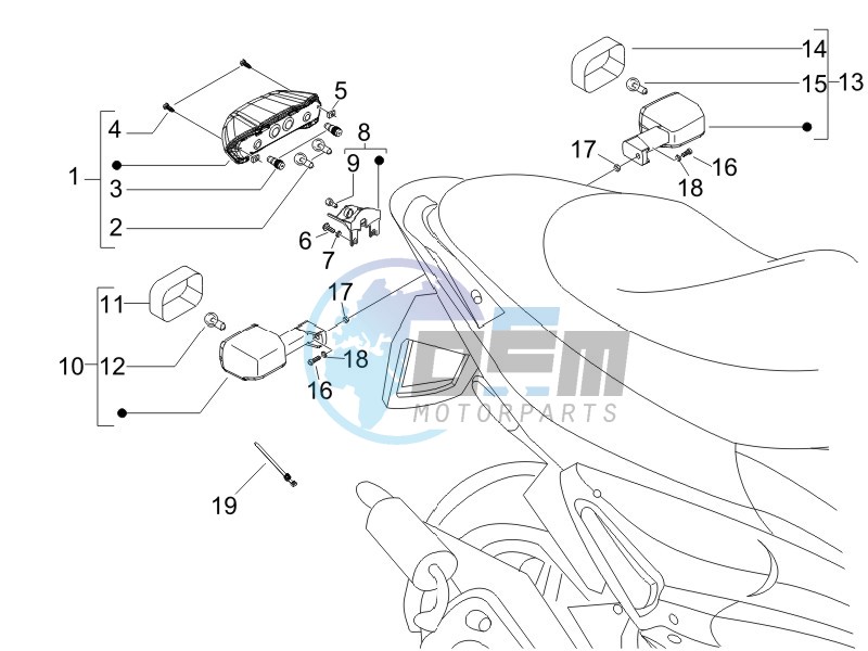 Tail light - Turn signal lamps