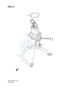 RM-Z450 EU drawing FUEL PUMP