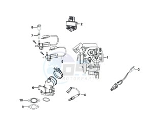 ALLO 50 25KMH (L8 L9) NL EURO4 drawing ECU KIT