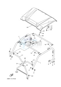 YXE700E YXE70WPXG WOLVERINE R-SPEC EPS (2MB3) drawing GUARD 2