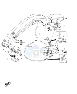 JS 400 A [JS400] (A3) [JS400] drawing HANDLE POLE_CABLES