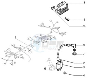 Liberty 50 4t RST drawing Electrical device