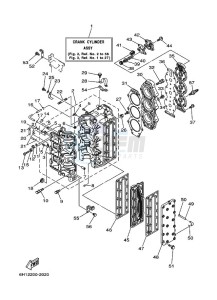 90A drawing CYLINDER--CRANKCASE