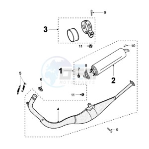 XR6 E EX drawing EXHAUST