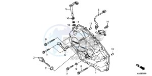 NC750SE NC750S Continue » Europe Direct - (ED) drawing RIGHT CRANKCASE COVER (NC750S/ SA)