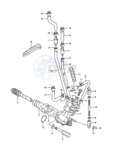 DT 30c drawing Oil Pump (1988 to 1994)