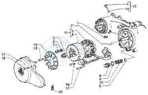 Liberty 50 4t drawing Flywheel magneto