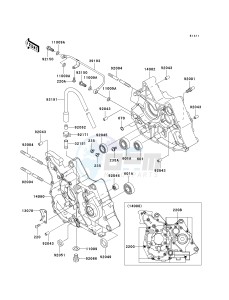 KLX 110 A (KLX110 MONSTER ENERGY) (A6F-A9FA) A9F drawing CRANKCASE