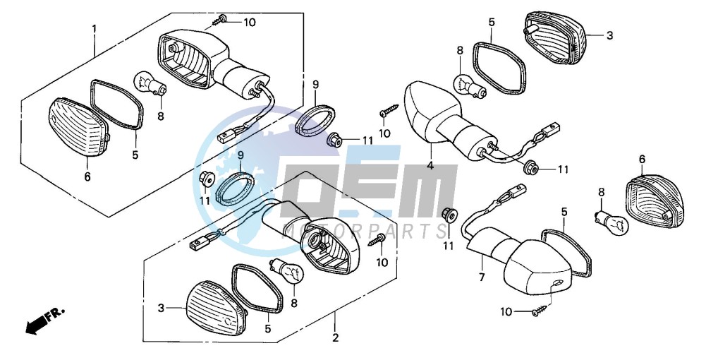 WINKER (CBR125R/RS/RW5/RW6/RW8)