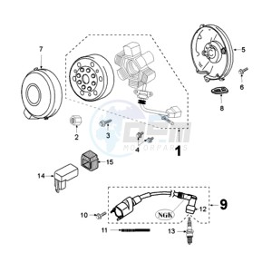 VOGUE V S2Y EU drawing IGNITION PART