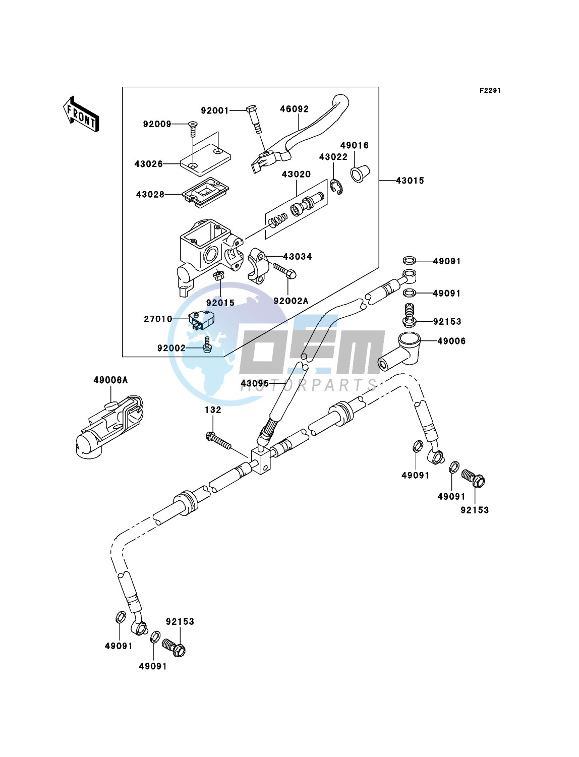 Front Master Cylinder