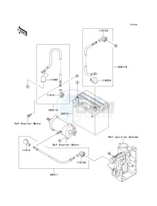 JS 800 A [800 SX-R] (A6F-A9F) A9F drawing ELECTRICAL EQUIPMENT-- A7F - A9F- -